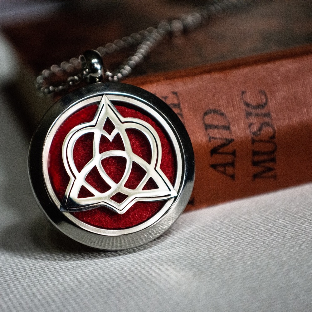 Trinity Aromatherapy Diffuser Necklace